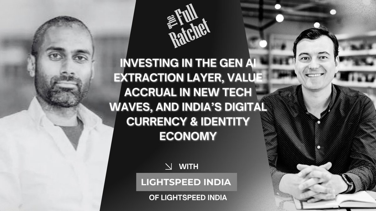 The Full Ratchet (@tfr_pod) on Twitter photo “AI is the new oil.” <a href="/MohapatraHemant/">Hemant Mohapatra</a> of <a href="/LightspeedIndia/">Lightspeed India</a> joins TFR to explain the AI “extraction cycle,” why hype cycles are a gift to founders, the underhyped bets he’s chasing, and why acting fast is key. Episode 489 is now live. “AI is the new oil.” <a href="/MohapatraHemant/">Hemant Mohapatra</a> of <a href="/LightspeedIndia/">Lightspeed India</a> joins TFR to explain the AI “extraction cycle,” why hype cycles are a gift to founders, the underhyped bets he’s chasing, and why acting fast is key. Episode 489 is now live.