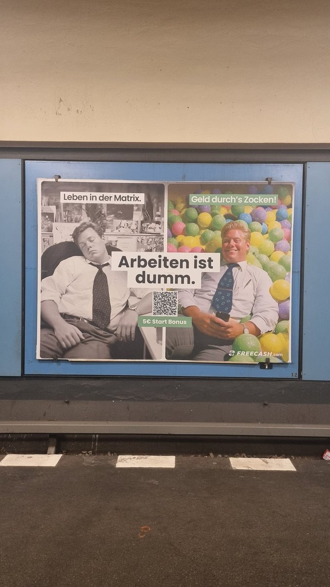 "Trabajar es tonto". Símbolo de época