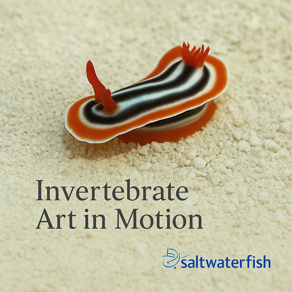 Meet the Assorted Sea Slugs—tiny invertebrates with giant personalities and colors that glow in your reef tank. Cleaner crew extraordinaire and visual showstoppers! 🐚✨

👉 Learn more: saltwaterfish.com/product-assort…

#nudibranch #seaslug #underwaterphotography #macrophotography #reef