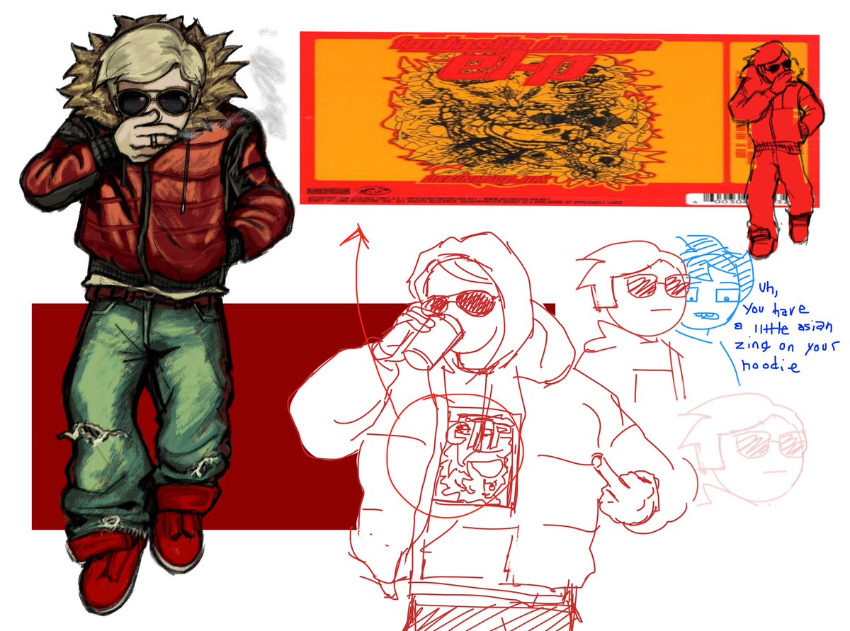 i think dave strider from homestuck is relevant right now.