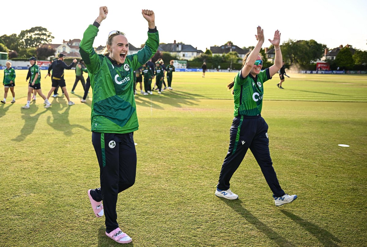 No series whitewash, but Ireland showed their desired direction of travel ahead of a big 12 months of T20 cricket. 

How good a team can Ireland become? Will they qualify for next year's T20 World Cup in England? 

Ally and Nathan discuss ⬇️

patreon.com/posts/how-good…