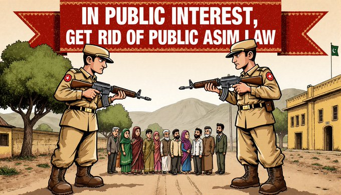 "Under Asim Munir’s leadership, Pakistan has become a state where citizens can’t even step out of their homes without fear. The army's grip on power is so tight that basic freedoms are now a distant dream. #Pakistan #AsimMunir #PtiProtest