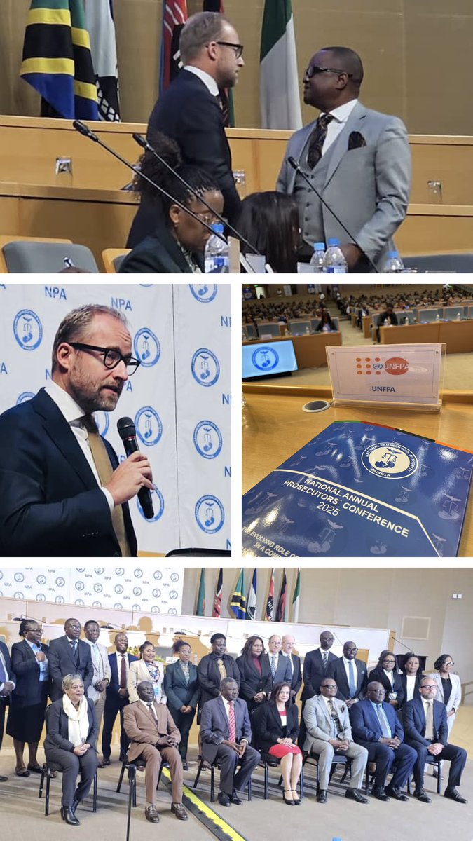 The <a href="/NPAZambia/">National Prosecution Authority Zambia</a> are more than law enforcers, they are a catalyst for positive social change. We are proud of our ongoing partnership, including through the <a href="/GlobalSpotlight/">Spotlight Initiative</a>. This conference will help build a future where every woman, girl, boy and man lives with dignity and safety