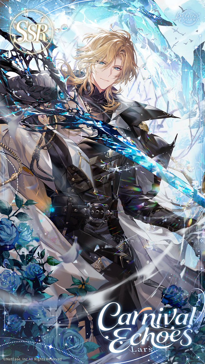 🖼️ #Lars SSR - Carnival Echoes 🖼️
"New discoveries keep our wonder for the world alive.
Across all time and space, this is his timeless secret to staying vibrant."

Starting August 14, Lars SSR [Carnival Echoes] will be permanently added to the Top-Up rewards. Upon obtaining it,