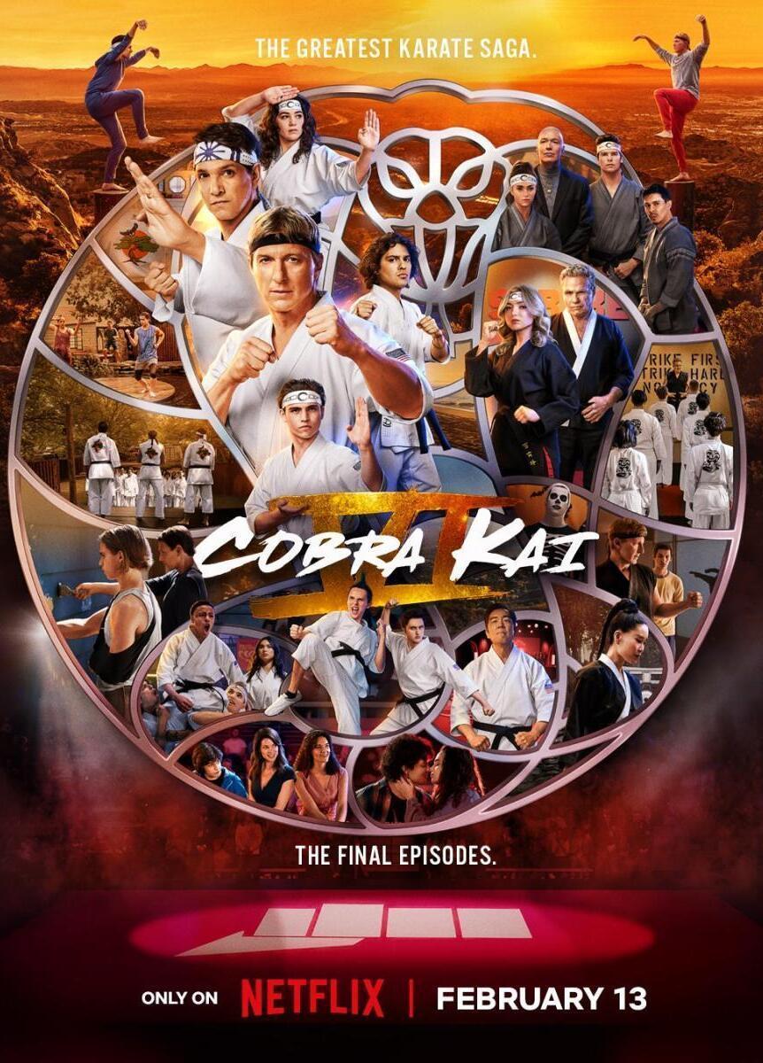 Mini #crítica de la temporada final de #CobraKai en cinedepatio.blogspot.com/2025/08/cobra-…

La despedida de una serie muy divertida que ha apelado a nuestra nostalgia como pocas.