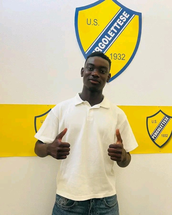 Mike Aidoo joins Pergolettese on season-long loan deal. Aidoo, who has represented Italy at the U17 level, remains eligible to play for Ghana and is considered one of Europe’s most promising young defenders.
All the best Mike!