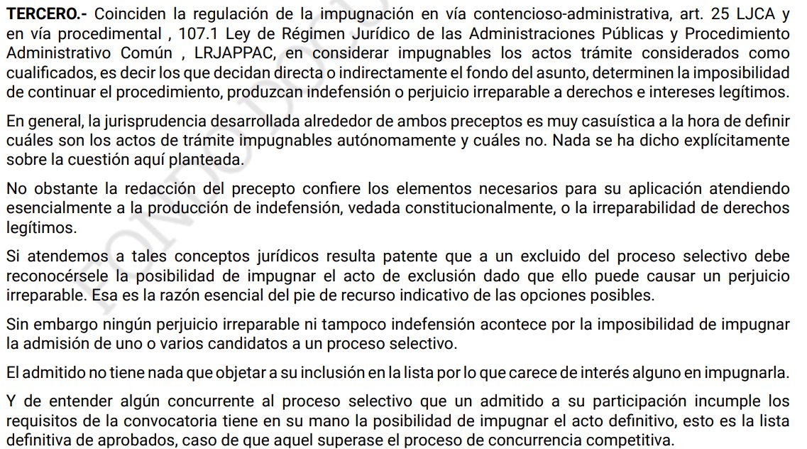 humanizasanidad's tweet photo. ⚖️STS de 21/04/2015, RCA 2119/2013. Id Cendoj: 28079130072015100097. Supuesto de posible #admisión #indebida de #aspirante en #proceso #selectivo. ¿Cuándo se puede reaccionar? A vueltas con el #interés legitimador. https://t.co/K9N6vjcL6x