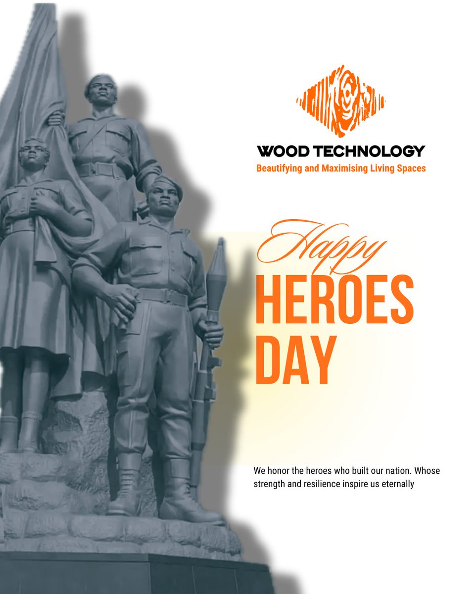 woodtechzw's tweet photo. Happy Heroes Day. Enjoy your holiday https://t.co/BdcAmJO0lr