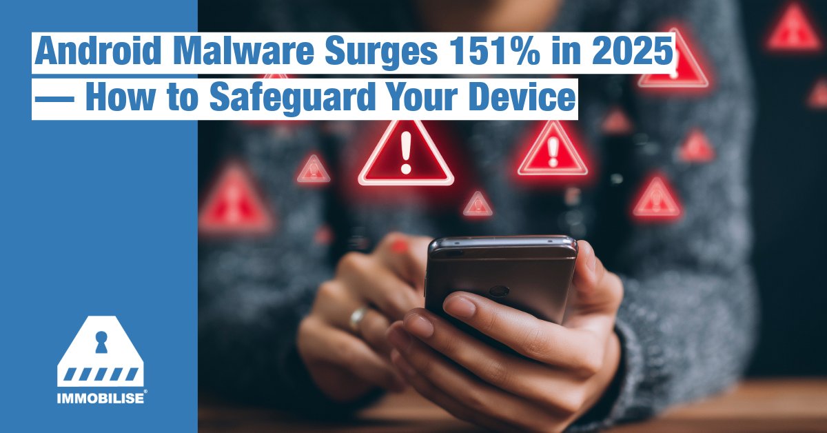 ImmobiliseCrime's tweet image. Mobile malware is evolving fast—spyware &amp;amp; banking Trojans now pose real threats via fake apps. 

A recent article by The Independent explores this alarming trend and offers practical advice for staying protected: independent.co.uk/tech/android-m…

#CyberSecurity #AndroidMalware