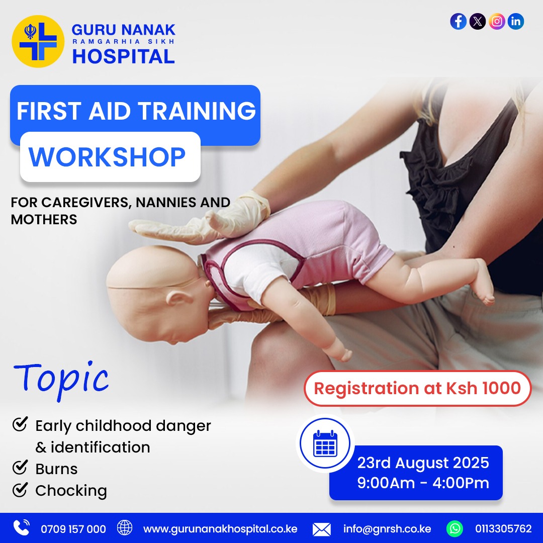 Gurunanakke's tweet photo. ๐ First Aid Saves Lives! ๐ฉน
Join our First Aid Workshop and equip yourself with life-saving skills!
Don't wait for an emergencyโbe prepared! Sign up today!
#GuruNanakHospital #FirstAidTraining #BePrepared #SaveALife #EmergencyResponse #SafetyFirst #FirstAidForAll https://t.co/sknbi1jdds