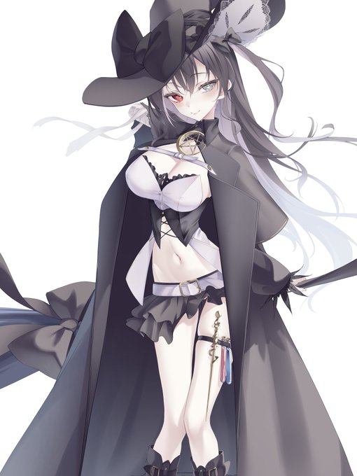 お仕事紹介
TRPG用の立ち絵を描かせて頂きました!
魔女っ子🧹