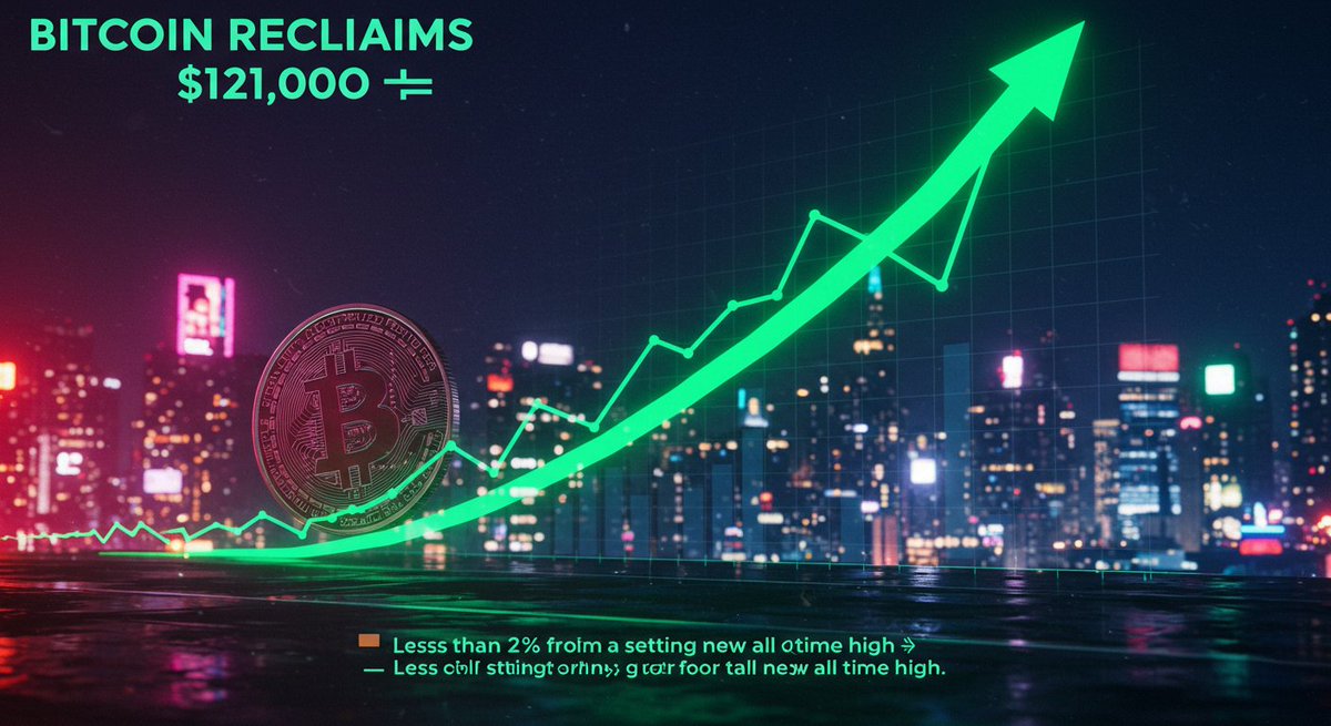 DappWeb_cn's tweet photo. Bitcoin is less than 2% from its ATH. An incredible milestone.

This proves that a new asset class can achieve global consensus.

Now, imagine if we could quantify and trade the value of influence itself? The most powerful asset of the digital age. https://t.co/tF7xXElv8j