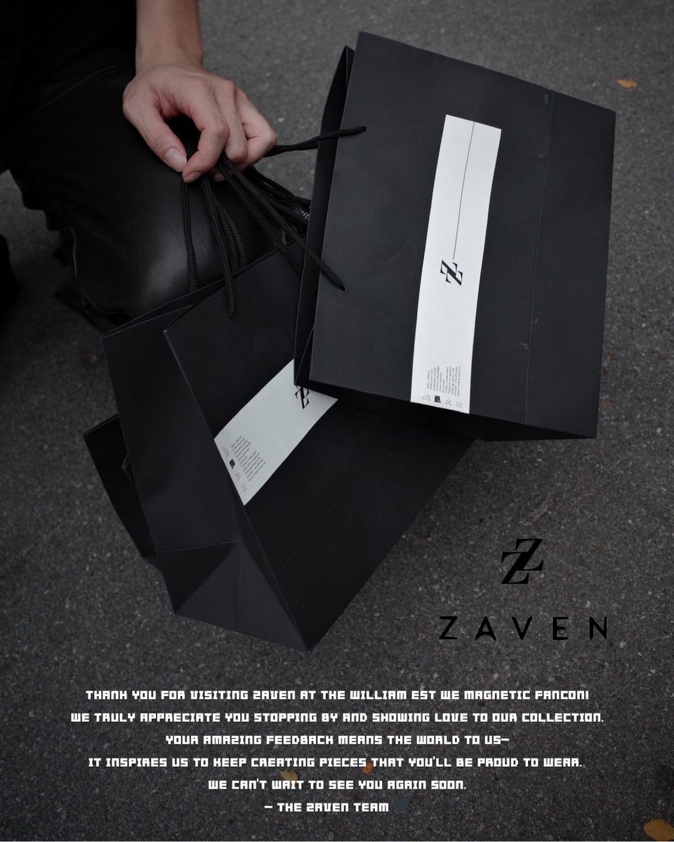 Until Next Time... ZAVENERS
We are happy with the feedback 
from the events
We're truely sorry for the inconvenience of our store during this events,
Feedback have been collected and we promise to improve the efficiency of our store in the future 🙏🏻

Thank you and appreciate 
for