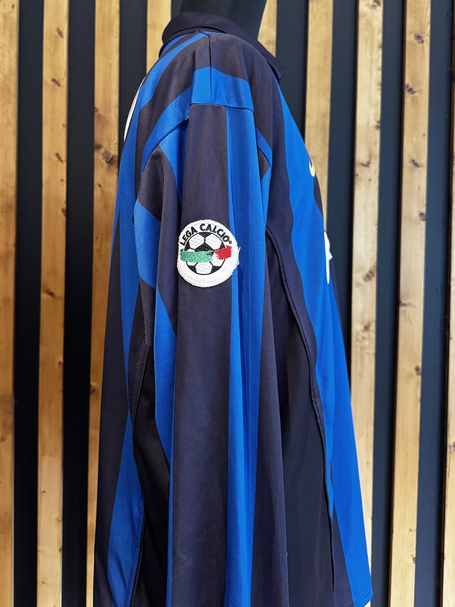 Artabilia's tweet photo. 🤩 | Ronaldo Match-Worn &amp; Signed Inter Milan Shirt.

Available to purchase on our website now. https://t.co/2nDg3qaNoH