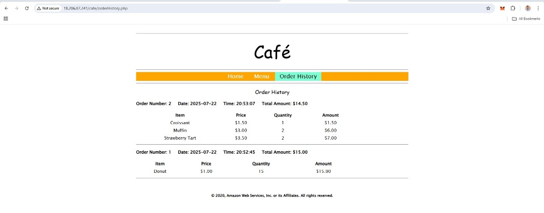 Mustaph5Adedeji's tweet photo. My goal? Seamlessly move the café’s MariaDB to a secure, scalable Amazon RDS instance. That meant exporting the data with mysqldump, importing to RDS, reconfiguring the app, and turning off the old DB — all without downtime. https://t.co/JTLXUvJ159