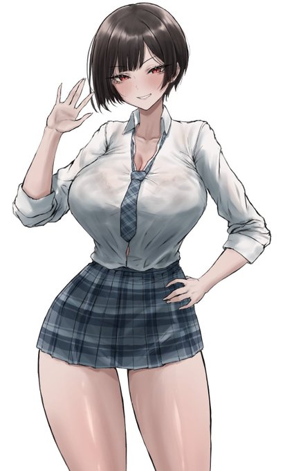 でかでかボーイッシュ女描くのめちゃくちゃ楽しかったです 