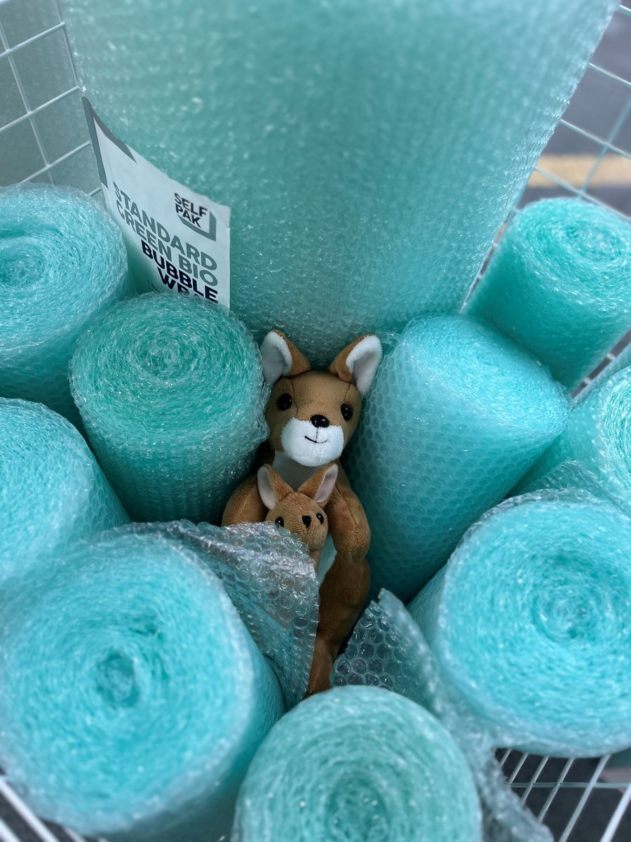 Did you know our all our bubble wrap is biodegradable. Helping the planet one house move at a time #biodegradable #recycle #Kangarooselfstorage