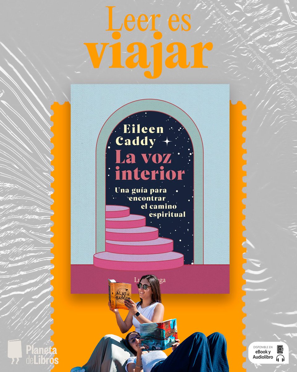 Leer es viajar... para encontrar 'La voz interior'.

De la mano de Eileen Caddy, esta guía ofrece enseñanzas sugerentes que aportan alegría, inspiración y paz a tu vida.

📚f.mtr.cool/kwztluktpx