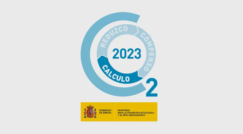 🌍 Hemos dado un paso más hacia la neutralidad climática.

Ya formamos parte del Registro de huella de carbono, compensación y proyectos de absorción de CO₂ del MITECO (Ministerio para la Transición Ecológica y el Reto Demográfico), certificando que medimos, reducimos y