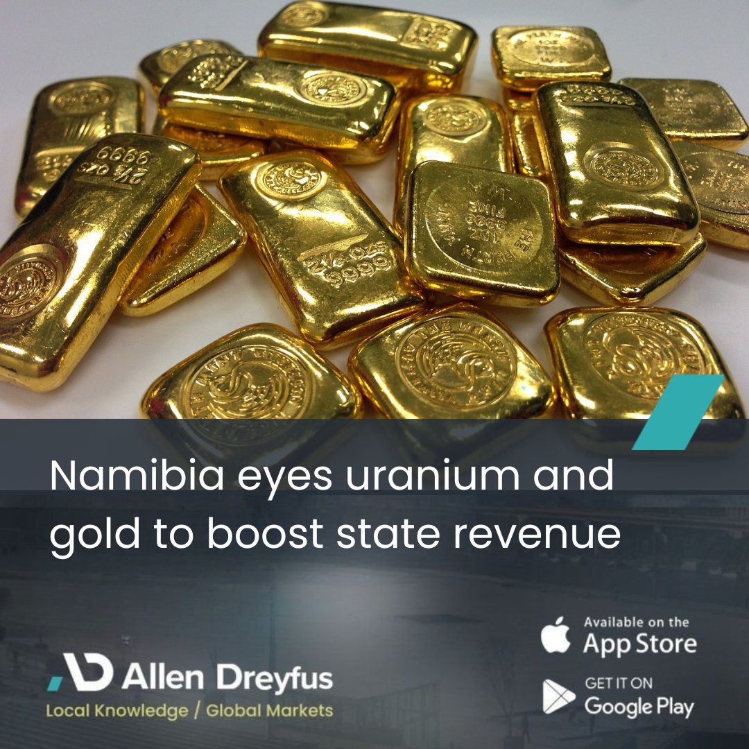 allendreyfus_'s tweet image. Namibia is betting on rising demand for uranium and gold to increase state revenue through taxes and royalties.- Vitalio Angula
Link in bio

#NamibiaMining #UraniumDemand #GoldMining #ResourceRevenue #MiningRoyalties #TaxRevenue #NamibiaEconomy #NaturalResources #AfricanMarkets