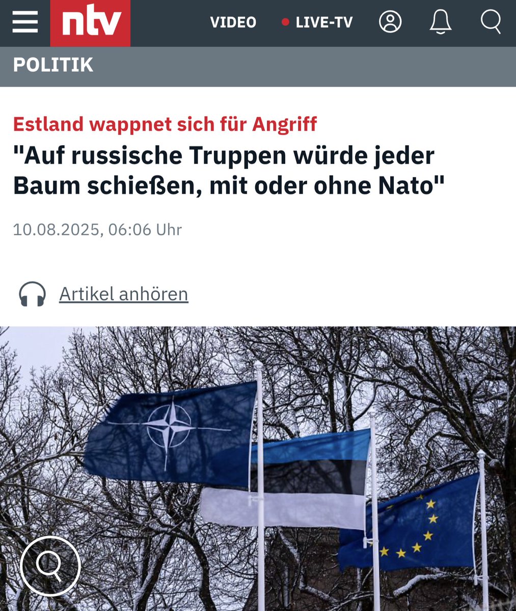 „Jeder Schuss ein Russ!“

Jeder Baum wird auf Russen schießen....