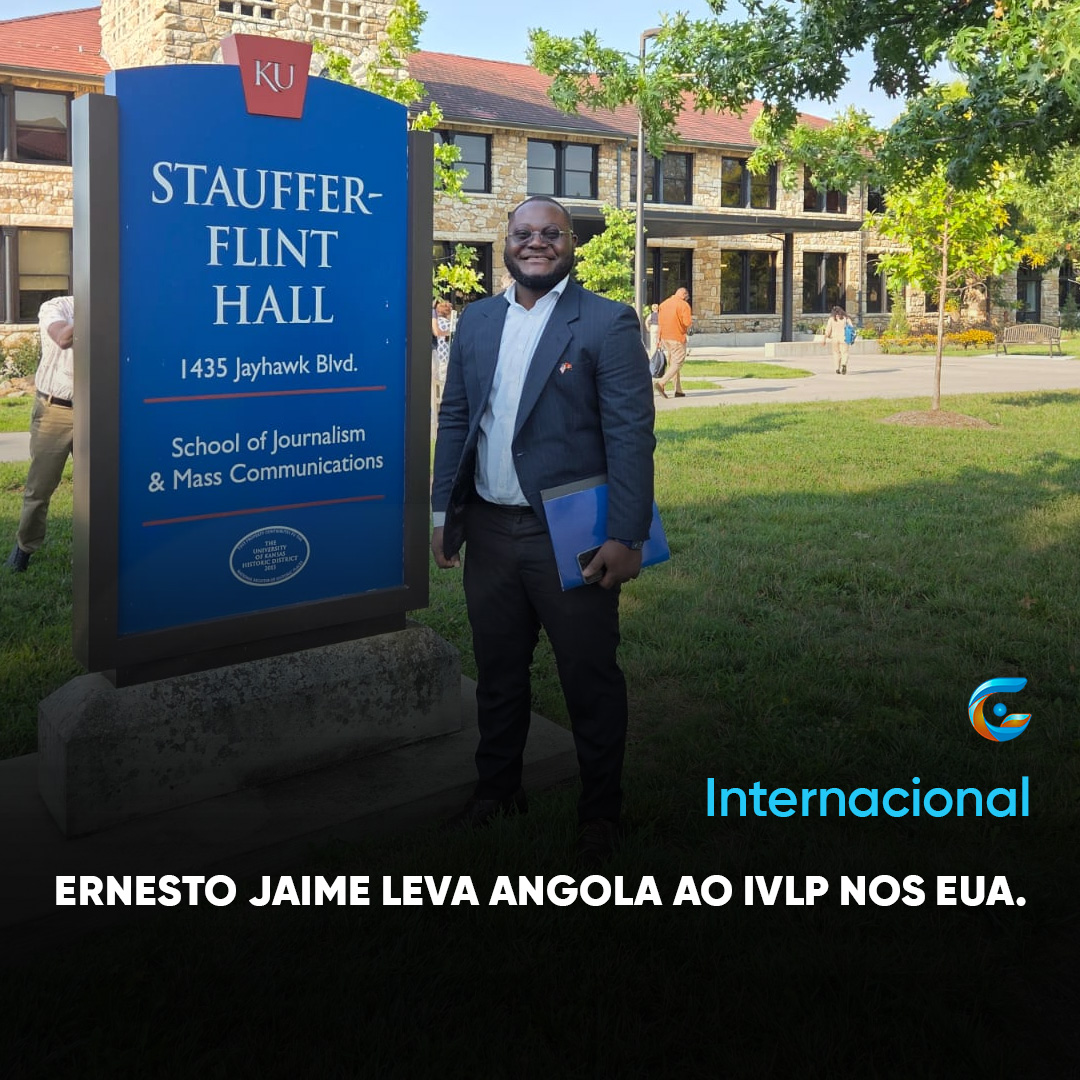 redegirassolang's tweet image. Jornalista e rosto da TV Girassol, Ernesto Jaime está a representar Angola no prestigiado International Visitor Leadership Program (IVLP), nos EUA.
Ao lado de jovens líderes e jornalistas de todo o mundo, leva a nossa voz além-fronteiras.
Um bem-haja ao Ernesto!
#RedeGirassol