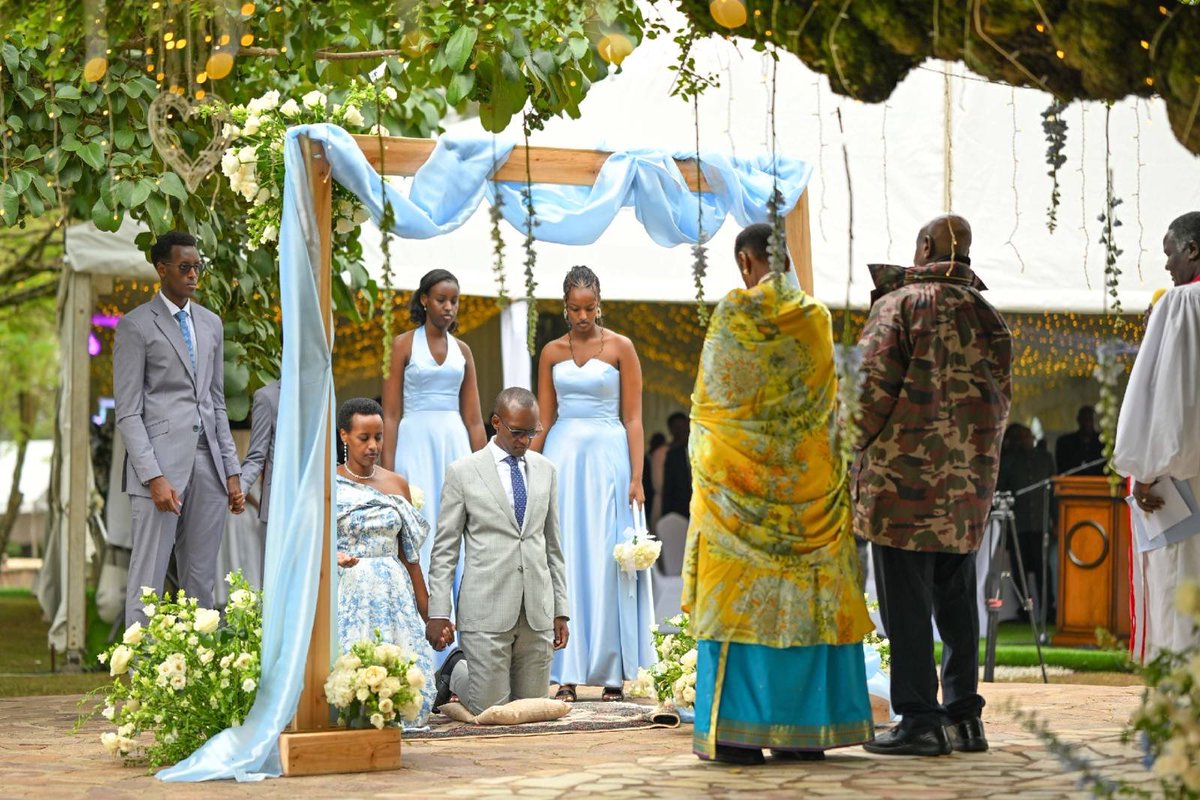 ChadrackLisa's tweet photo. @KagutaMuseveni Congratulations to Natasha and Edwin on this wonderful milestone, May the Lord continue to strengthen your love. https://t.co/gY0nIUlvtM