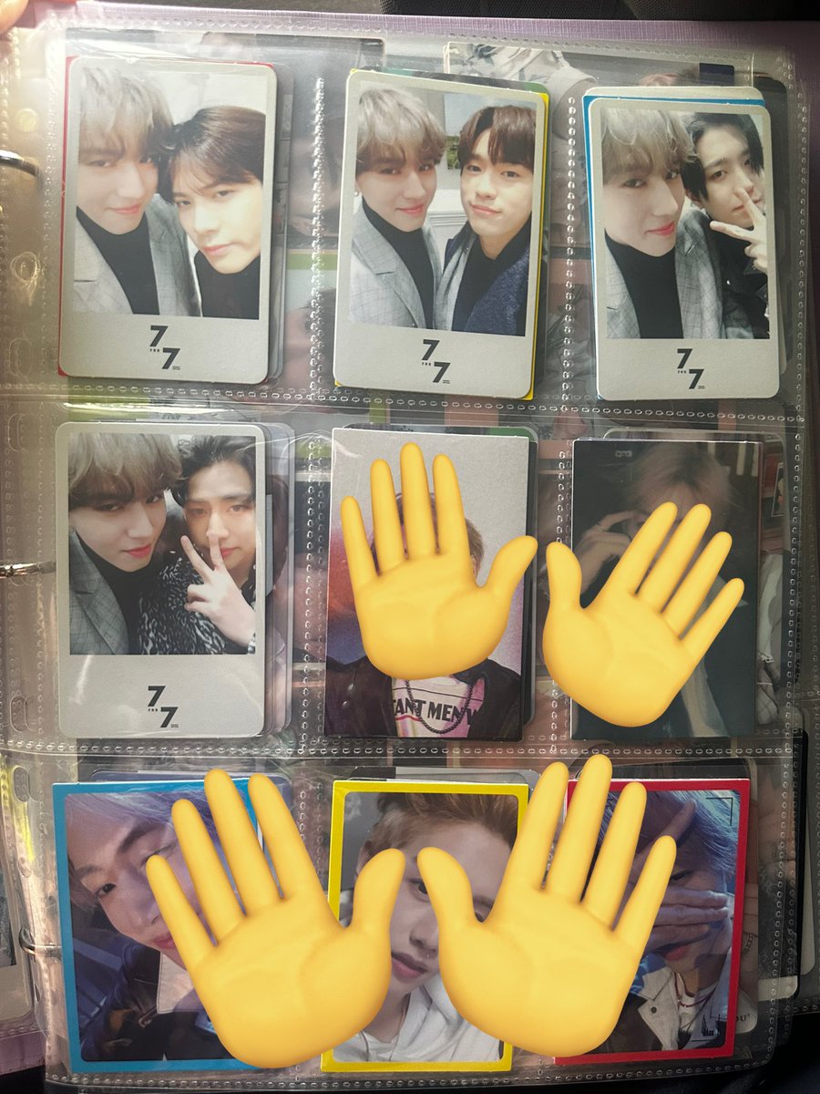 __nineteen97's tweet photo. เป็นเซทการ์ดที่รักที่สุด ไม่อยากปล่อยเลย ฮือ แต่หมดตังค้าบ 🥹

ปล่อยการ์ดเซท 7 for 7 present edition 22 ใบ เป็นถ่ายคู่มาร์ค กับถ่ายคู่คยอม 📦รวมส่ง

💛ใบละ 250฿
🩵2 ใบ เหลือใบละ 200฿ (400฿)
💚แต่ถ้าคุนน้าเหมา 2 edition 22 ใบ 4,000฿

#ขายการ์ดgot7 #ตลาดนัดgot7 #ตลาดนัดกัซ https://t.co/V9VuRYCLim