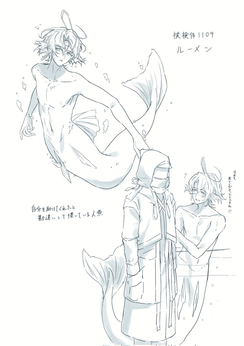人魚ルーメンの妄想です🐠