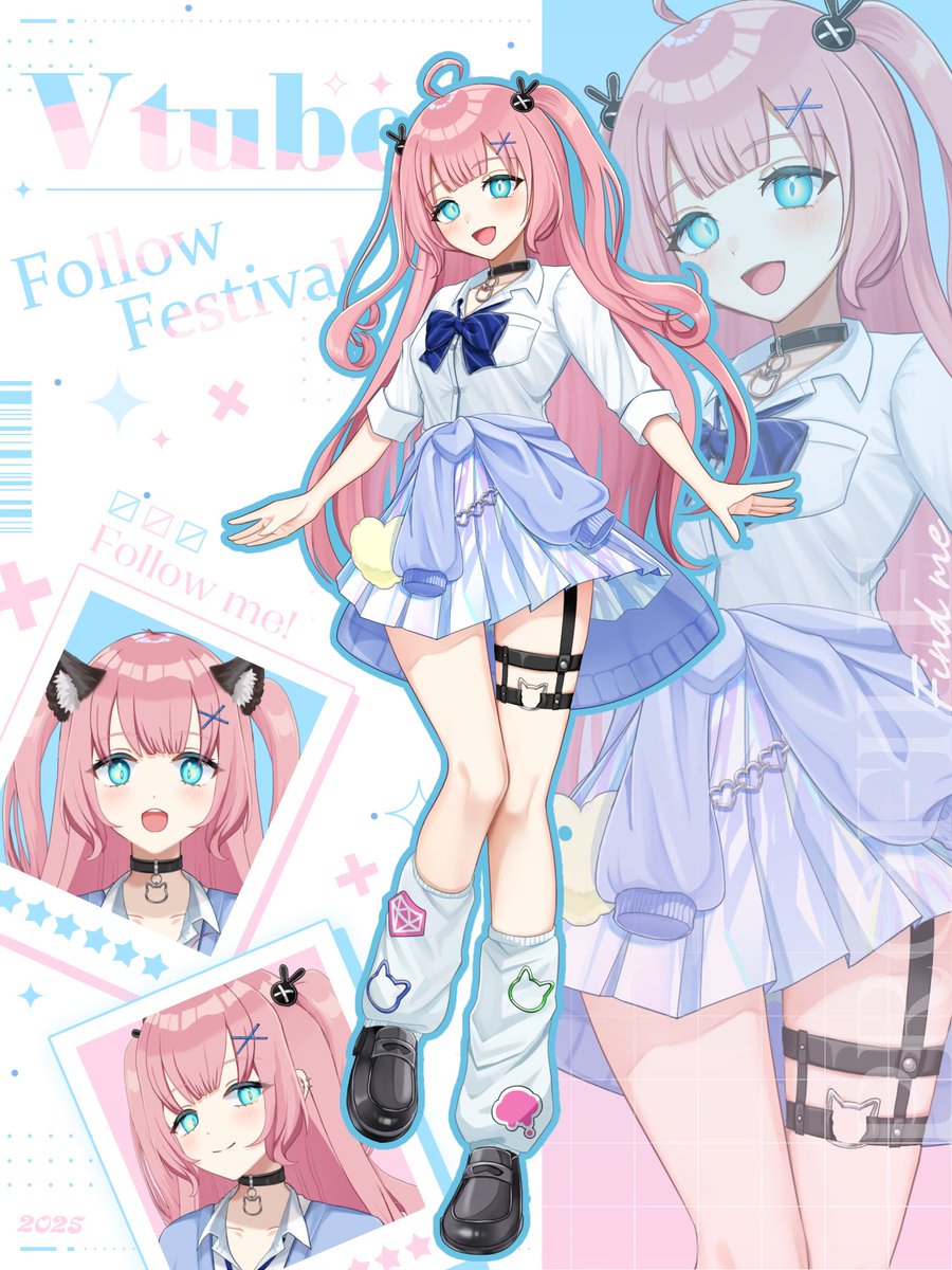 ♡.*･｡ #キービジュアル公開 ｡･*.♡ 

ずっきゅん.ᐟばっきゅん.ᐟ乙女きゅん💘

🎀 Tiktokで毎日配信中🎙〰️▷
💠 ゆるふわ雑談やゲーム🎮
🎀 リプ返＆認知力100% ᝰ✍🏻
💠 たまに出る関西弁がcute💓

💬🔁👤💗ゆっくり巡回します

 #8月のVTuberフォロー祭り︎ 
 #3連休はフォロワーが増えるらしい