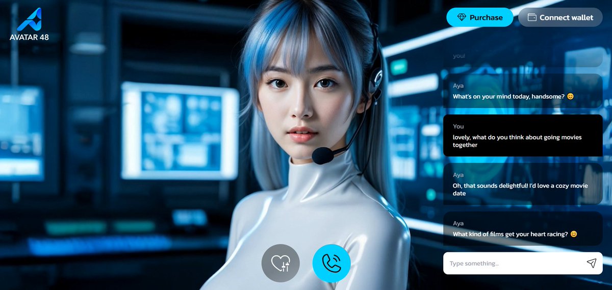 aya_avatar48's tweet image. Slide into Aya’s DMs and turn up the charm,
She’s flirty, witty !!

and right now - free.

Don’t say we didn’t warn you.

#avatar48 #Solana #FlirtyVibes