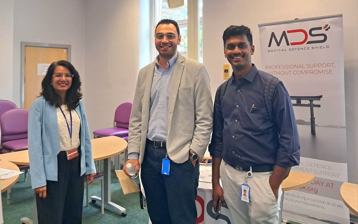 Medical Defence Shield UK (@mdshield) on Twitter photo 👥MDS on the road…
It was a pleasure to attend the Induction Day for Higher Specialty Trainee doctors at Royal Blackburn Teaching Hospital, <a href="/ELHT_NHS/">East Lancashire Hospitals NHS Trust 💙</a>.
🙌We extend our congratulations and best wishes to all the doctors beginning their new posts this week!
For MDS members, we 👥MDS on the road…
It was a pleasure to attend the Induction Day for Higher Specialty Trainee doctors at Royal Blackburn Teaching Hospital, <a href="/ELHT_NHS/">East Lancashire Hospitals NHS Trust 💙</a>.
🙌We extend our congratulations and best wishes to all the doctors beginning their new posts this week!
For MDS members, we