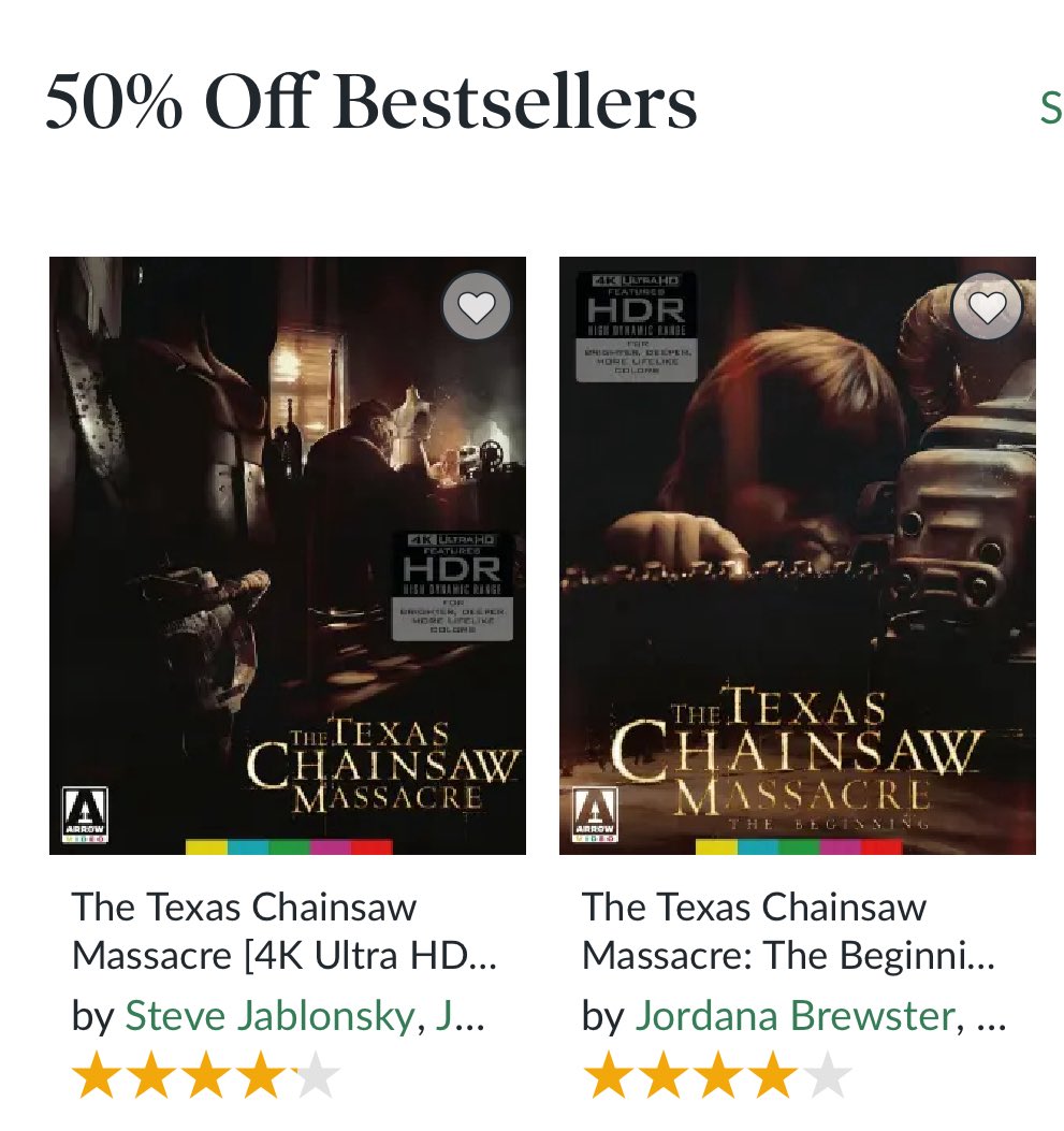 IT BEGINS!! 

BARNES AND NOBLE ARROW 50% OFF SALE!