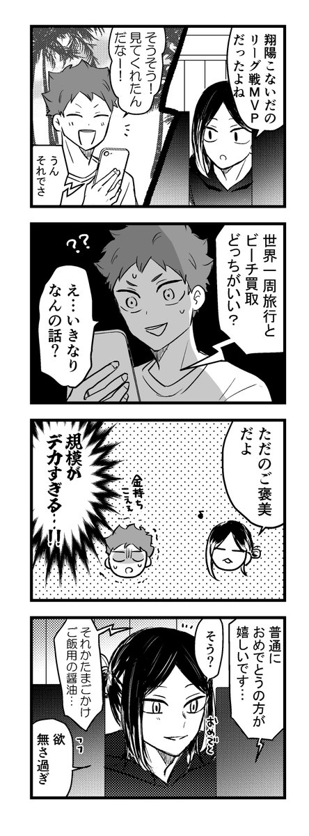 #研日ワンドロ 
お題：ご褒美