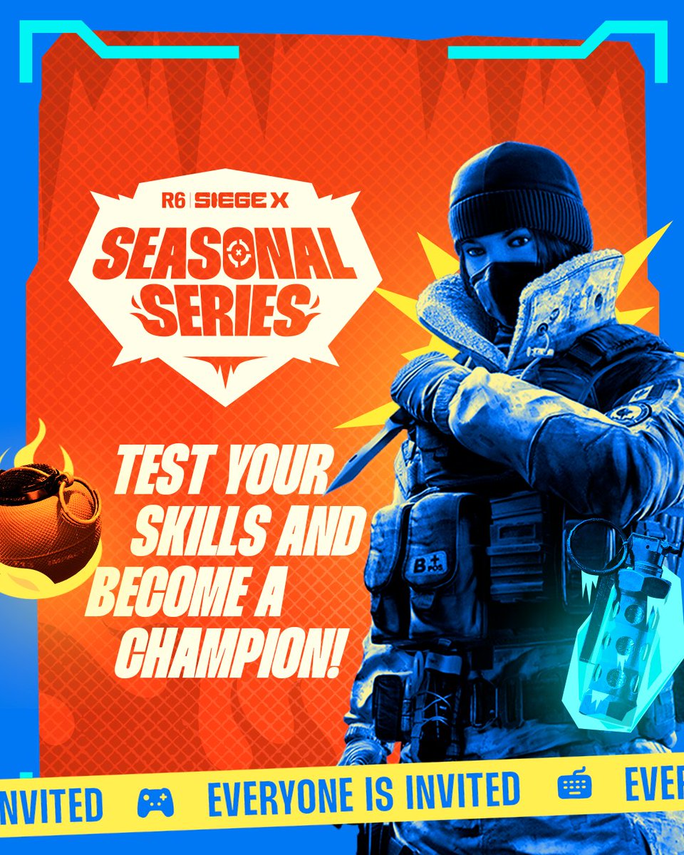 Introducing the Siege X Seasonal Series 🏆

A new cross-platform competition with weekly play! This is your chance to join a structured competition, fight for real rewards, and start your esports journey. Sign up below ⬇️