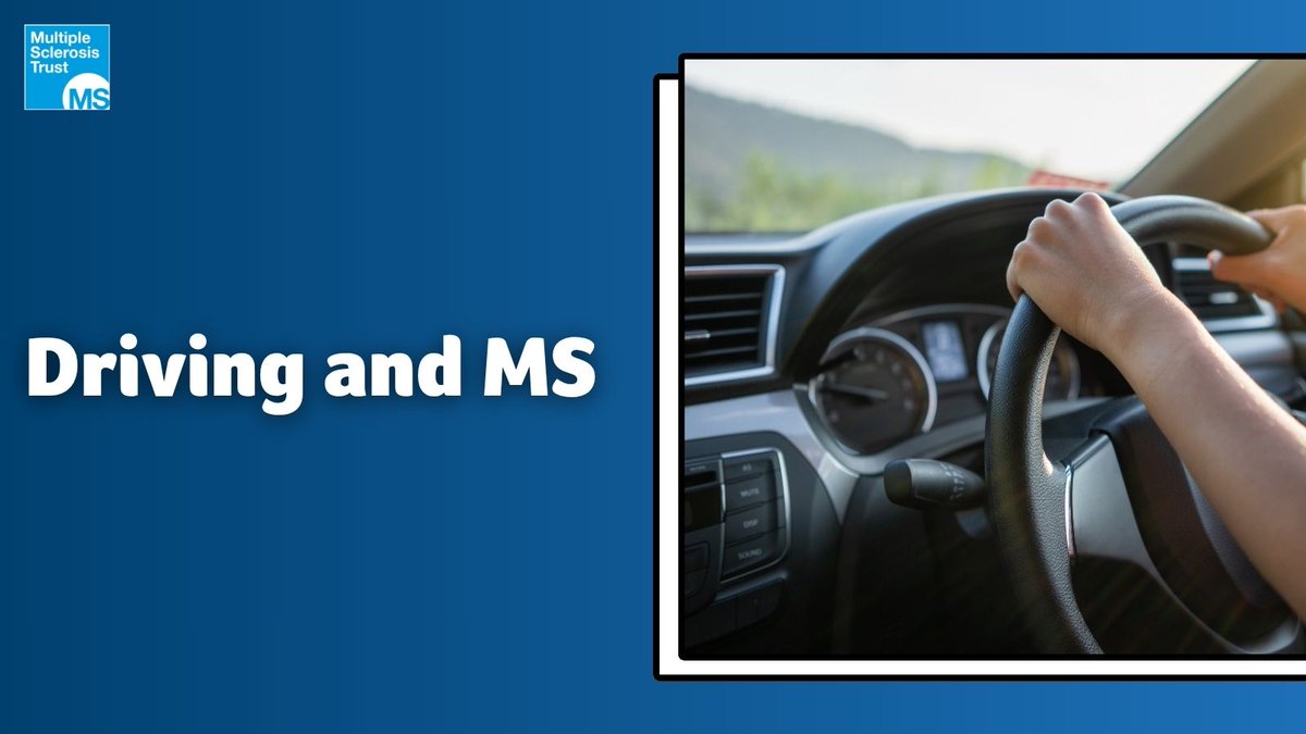 MSTrust's tweet image. Driving and using private cars are important parts of life for many people.

Read our trusted information on driving and #MS where we cover:  

Driving assessments 
Driving licence 
Car insurance 
The blue badge parking scheme  

Plus a whole lot more.

mstrust.org.uk/information-su…