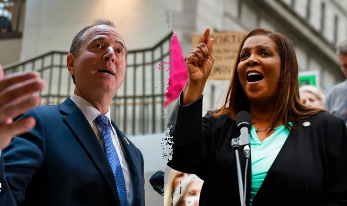 Miranda Devine says Adam Schiff and Letitia James could each get 30 years in prison if convicted, and I'm here for it!

These lowlifes both deserve LIFE in prison!