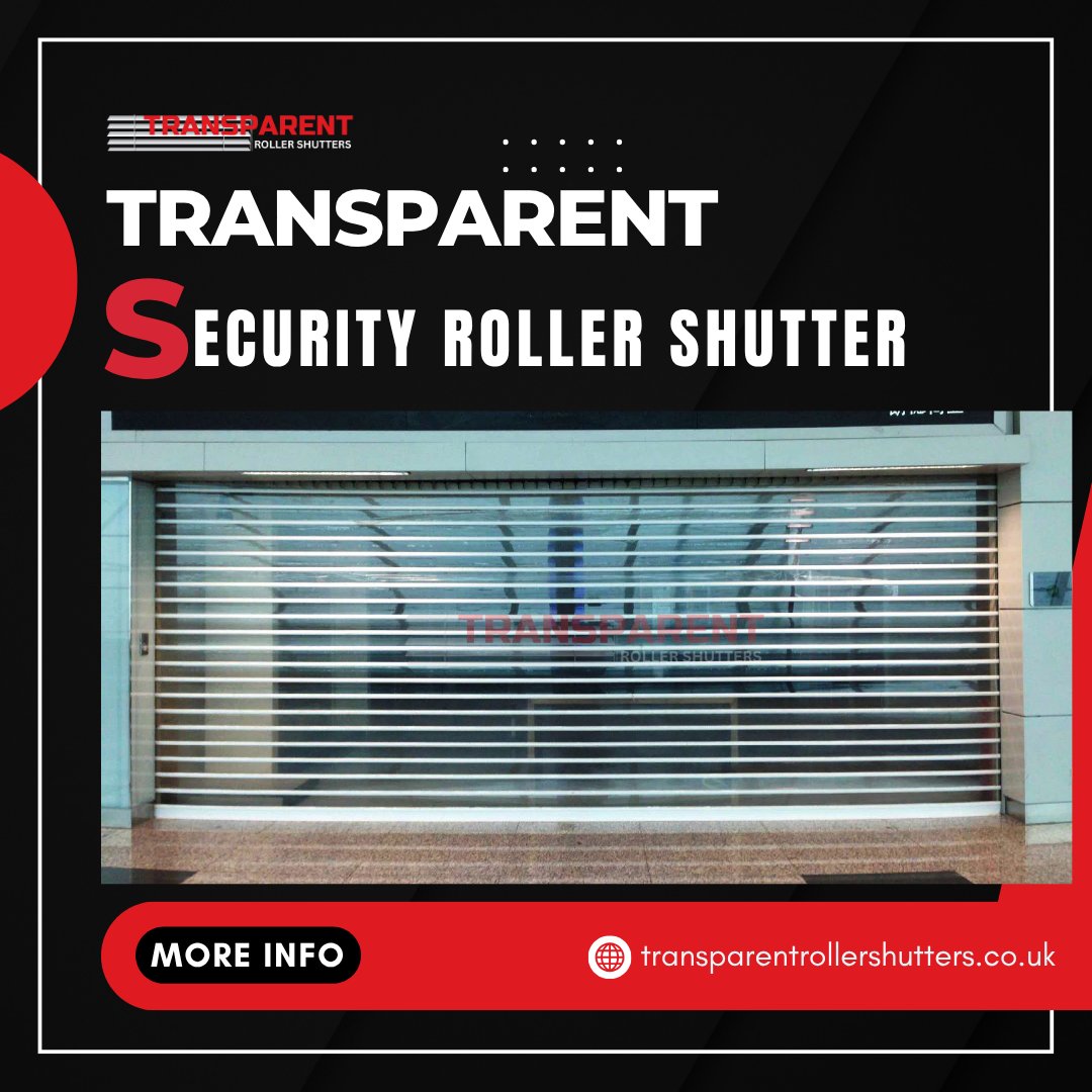 transparen11958's tweet image. 👉Protect your premises without hiding your products with our Transparent Security Roller Shutter – combining strength, style &amp;amp; visibility for maximum impact. Perfect for shop, malls &amp;amp; showrooms!
#TransparentShutter #SecurityWithStyle #Shopfront
👉Website: transparentrollershutters.co.uk/transparent-se…