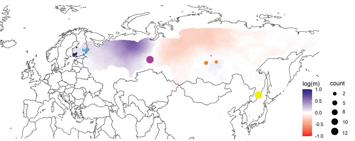 WildlifeBiol's tweet image. Population structure of the endangered Siberian flying squirrel Pteromys volans revealed by genomic and mitochondrial data vist.ly/32xim #Conservation #GeneFlow