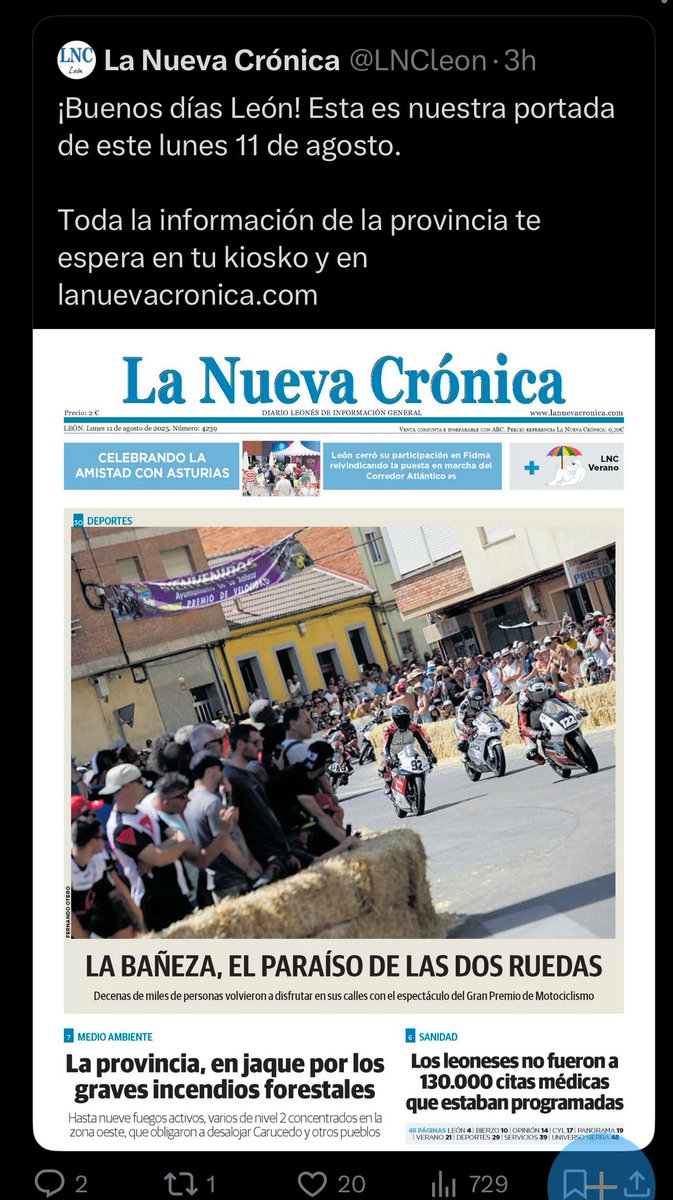 tonycobb_'s tweet photo. Borradlo todas las veces que querais @LNCleon https://t.co/TUlHdXnEzW