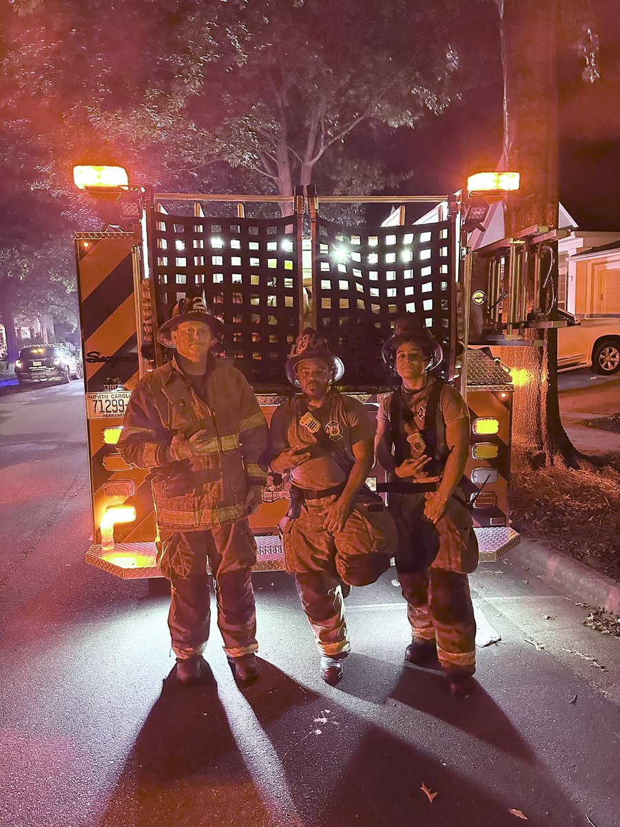 *STRUCTURE FIRE* Overnight our Engine 2 responded to assist Cornelius FD with a house fire. 17400 Block of Harbor Walk Dr. a rear porch of a home fully involved. E2 with primary, one K-9 saved from home. Cornelius Fire with quick knock on fire, no extension into home.