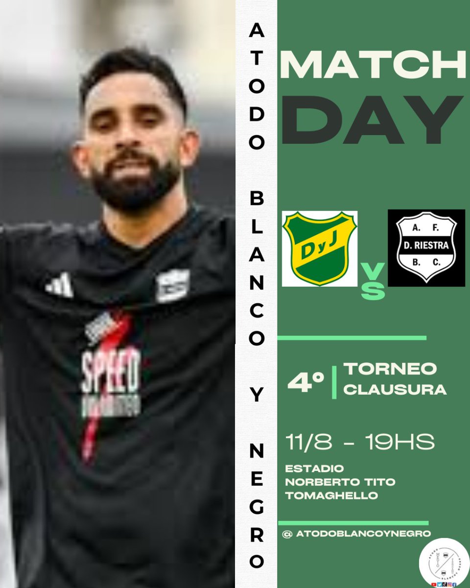 Atodoblancongro's tweet photo. "El Malévo". Va a cerrar la fecha cuatro del Clausura, en condicion de visitante.
#futbolargentino #Riestra #bajoflores #DefensayJusticia #TorneoClausura https://t.co/9V4LA67xoV
