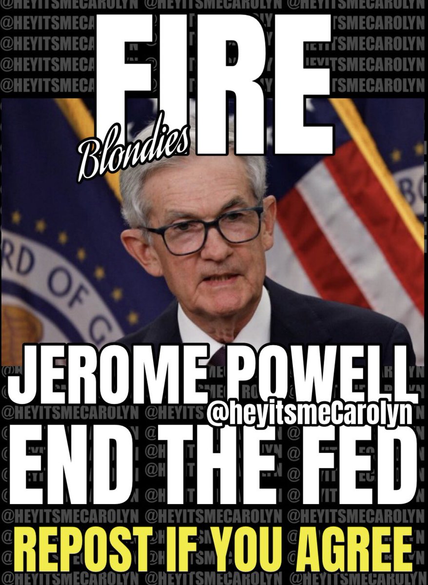 FIRE JEROME POWELL👇