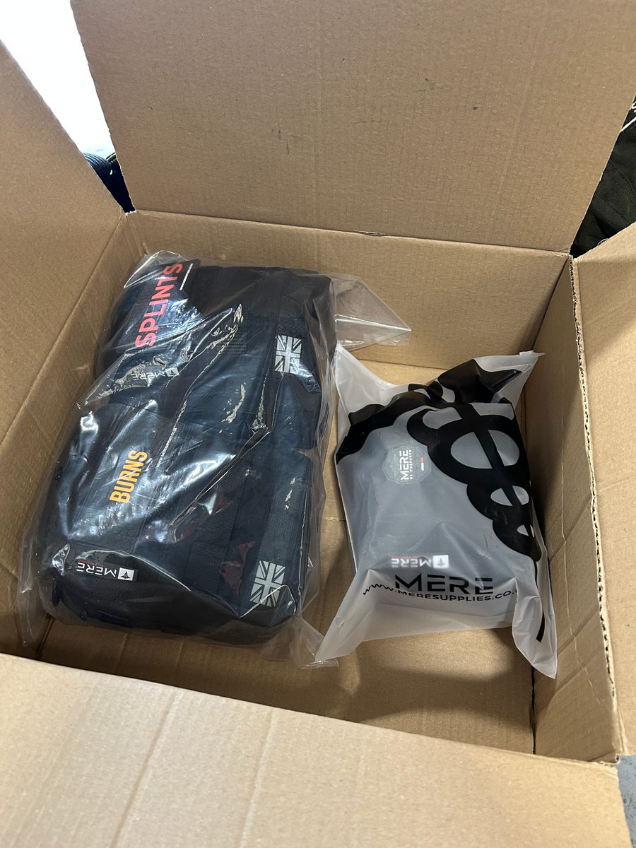 RescueSpec's tweet photo. Thank you to Brad at Mere Supplies Ltd for the speedy delivery of first aid equipment 🚑👌 Ready for our upcoming First Aid at Height courses at Rescue Specialist Limited! #FirstAid #WorkAtHeight #RescueTraining https://t.co/yXbdlLC3Uz