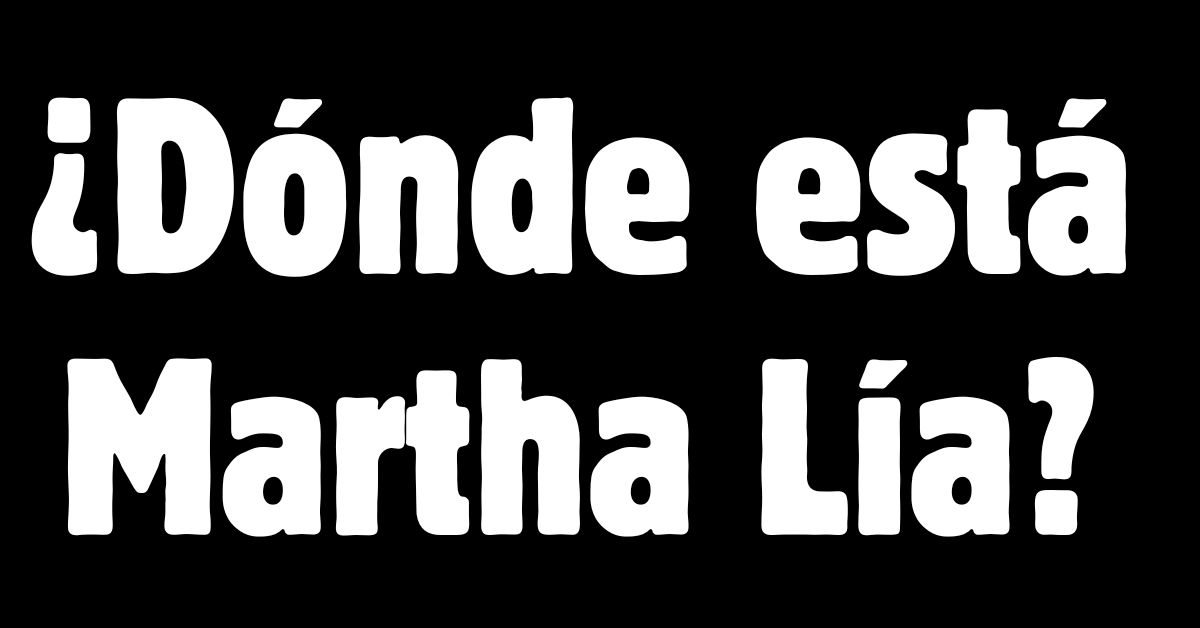 MFVargentina's tweet image. #DóndeEstáMarthaLía
#LiberenAMarthaLía