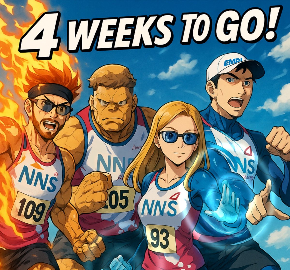 Emplas Windows (@emplaswindows) on Twitter photo Our very own superheroes the Emplas Four are heading to Newcastle on September 7th to tackle the Great North Run in aid of our charity partner <a href="/NiamhsNextStep/">Niamh’s Next Step CIO 💜</a> ! 🏃♀️🏃♂️🏃🏃♂️
Feel free to support them by making a donation through their JustGiving page 😀
tinyurl.com/4cyu5ksn Our very own superheroes the Emplas Four are heading to Newcastle on September 7th to tackle the Great North Run in aid of our charity partner <a href="/NiamhsNextStep/">Niamh’s Next Step CIO 💜</a> ! 🏃♀️🏃♂️🏃🏃♂️
Feel free to support them by making a donation through their JustGiving page 😀
tinyurl.com/4cyu5ksn