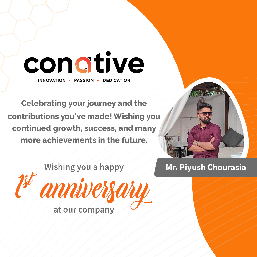 CITSINDORE's tweet photo. 🎉 1 Year of Excellence! 🎉

Congrats, Piyush Chourasia !!🌟Your dedication, passion &amp; teamwork have made a real impact in just one year. 🚀

Here’s to many more milestones &amp; shared successes ahead! 💼✨

#WorkAnniversary #OneYearStrong #TeamConative #CheersToYou https://t.co/hkxNzwJ0VF