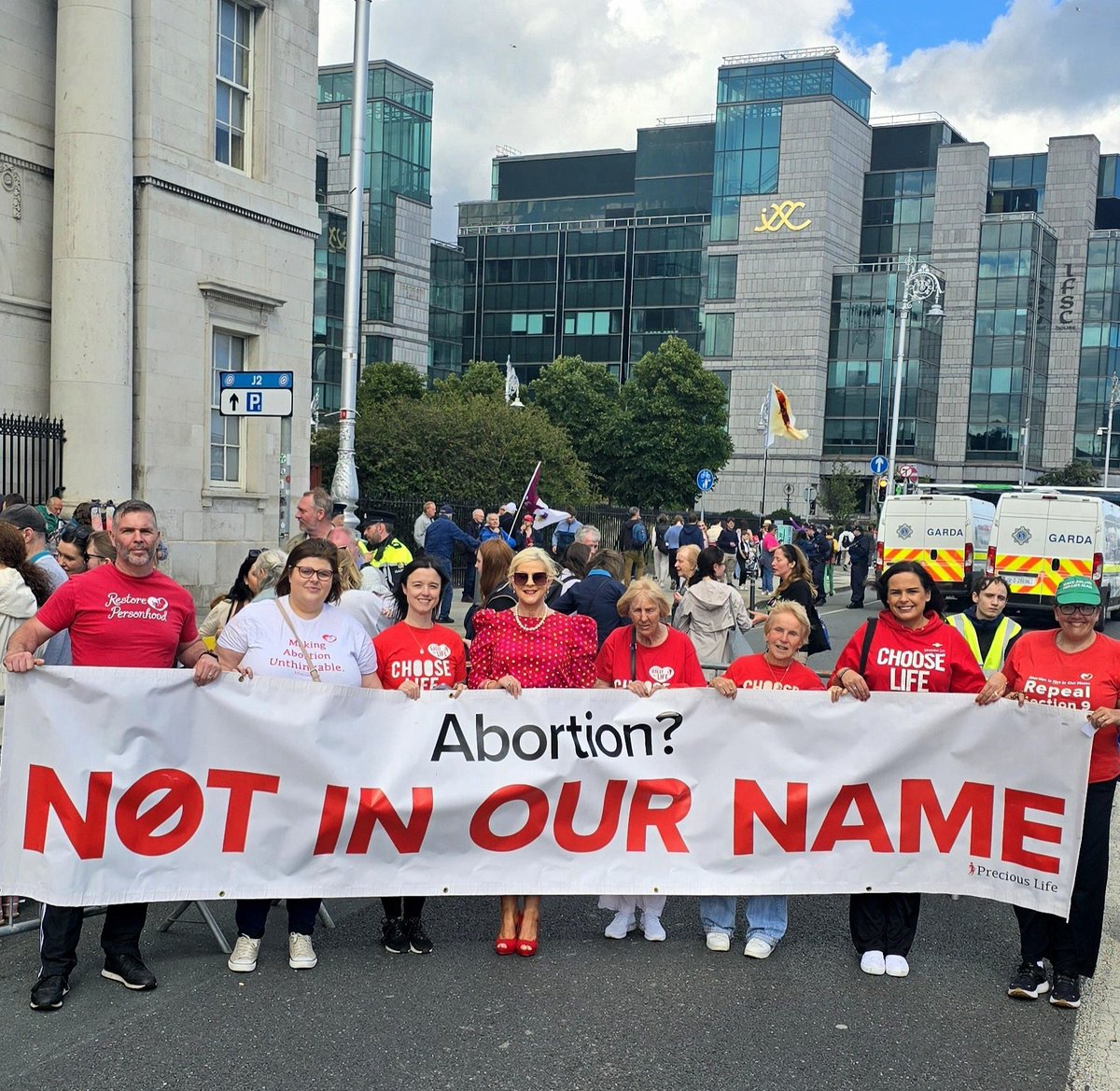 "The battle for life is fierce, but we are undeterred. With faith as our shield and truth as our sword, we will continue to fight for the most vulnerable among us, the unborn.” 

Bernadette Smyth, Director of Precious Life.