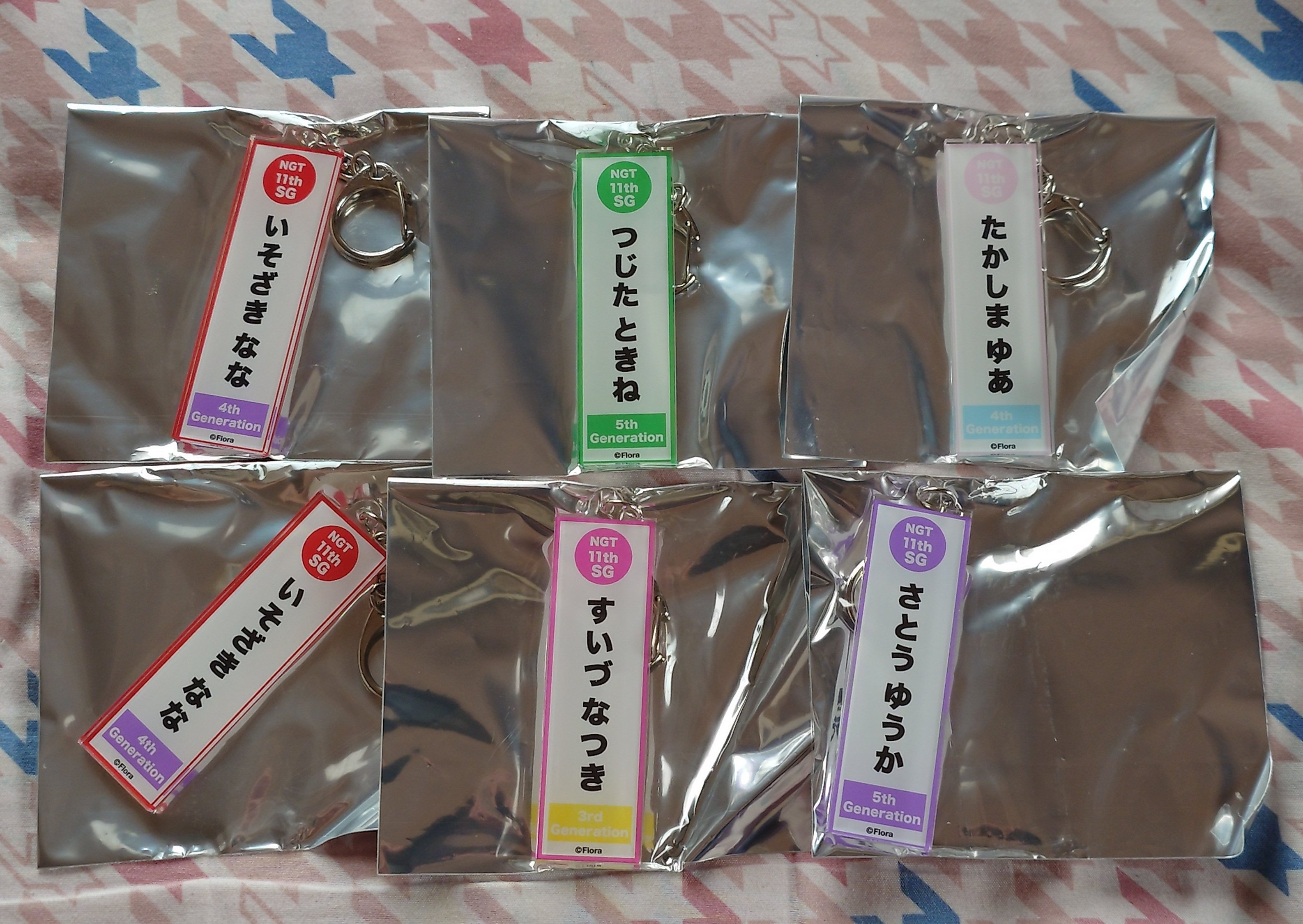 NGT48シアターくじ ハイタッチ会 辻田季音 サイン入り缶バッジ