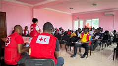 AdeshTripathee's tweet photo. After the recent floods in #EquatorialGuinea, we’re joining forces with Equatorial Guinea Red Cross to boost staff &amp; volunteer skills in first aid, WASH, and data collection. 
Stronger teams mean safer, healthier communities and smarter, evidence-based responses. https://t.co/uqL6pEiKKd